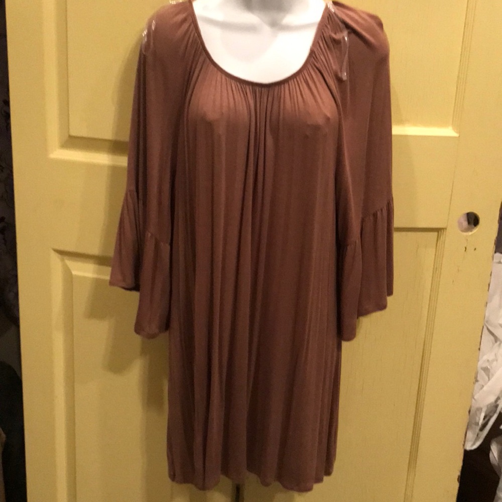 🎀BRAND NEW FROM BOUTIQUE🎀Brown off/on shoulder
